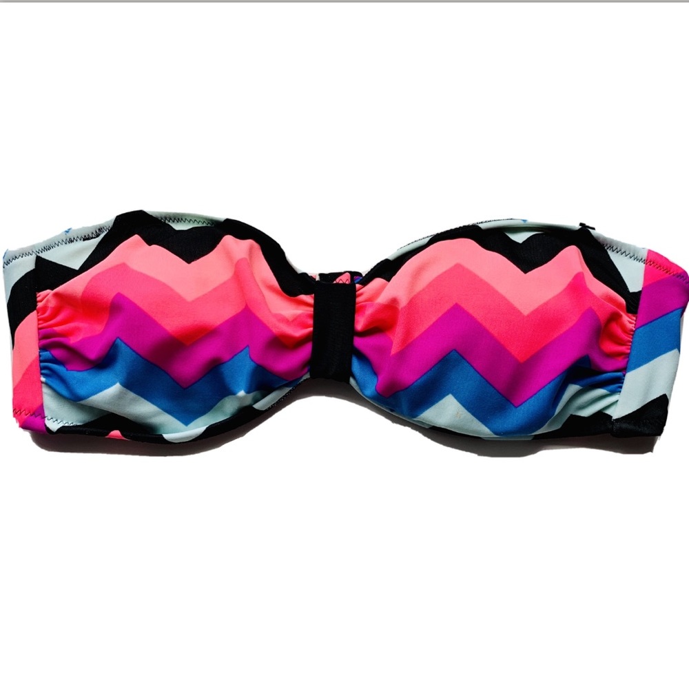Victoria secret pink XS strapless bikini swim top